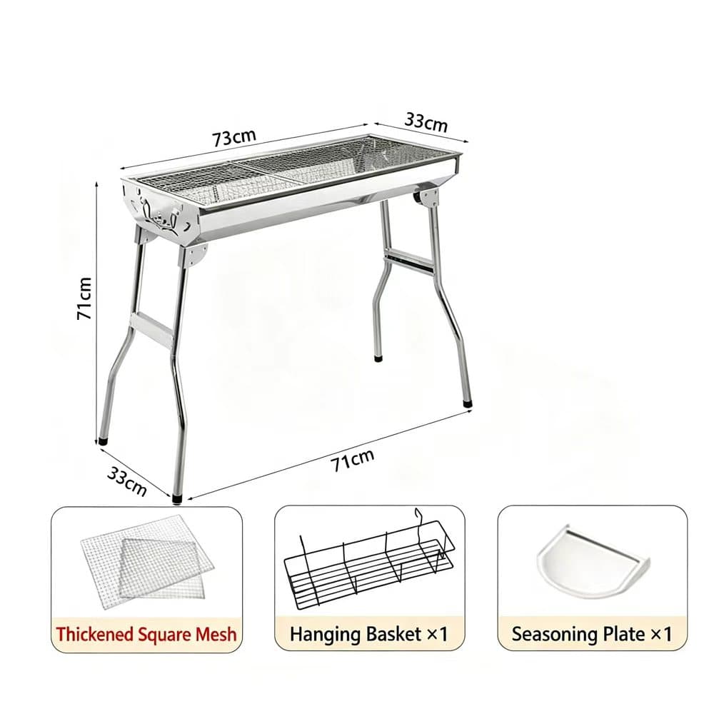 Portable Charcoal BBQ Grill